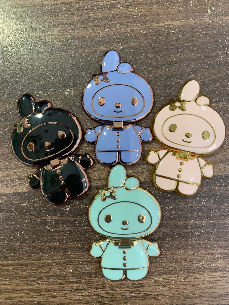 Universal Cute Cartoon Hello Kitty Phone Holder, Portable Hi