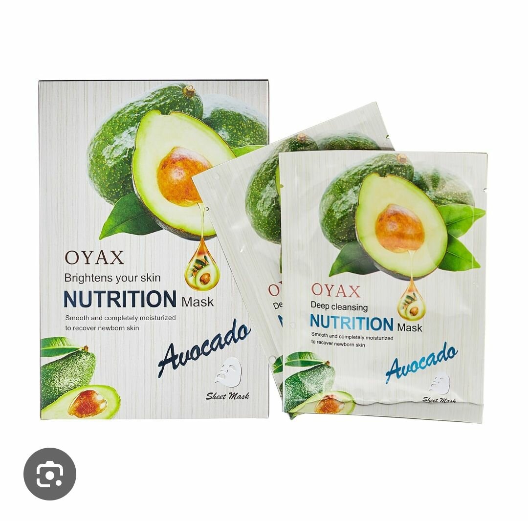 Masque Avocat Nutrition OYAX