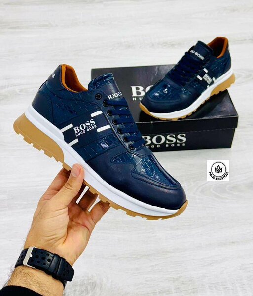 Sneakers Boss Hugo Bleu