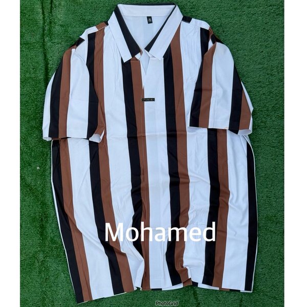 Chemisette à rayures homme