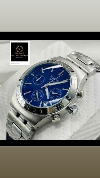 Montre authentique SWATCH original en acier