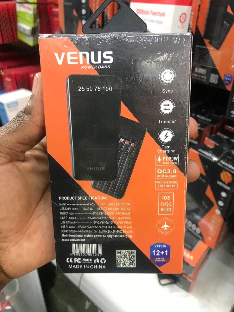 Venus 22,000mAh  powerbanks