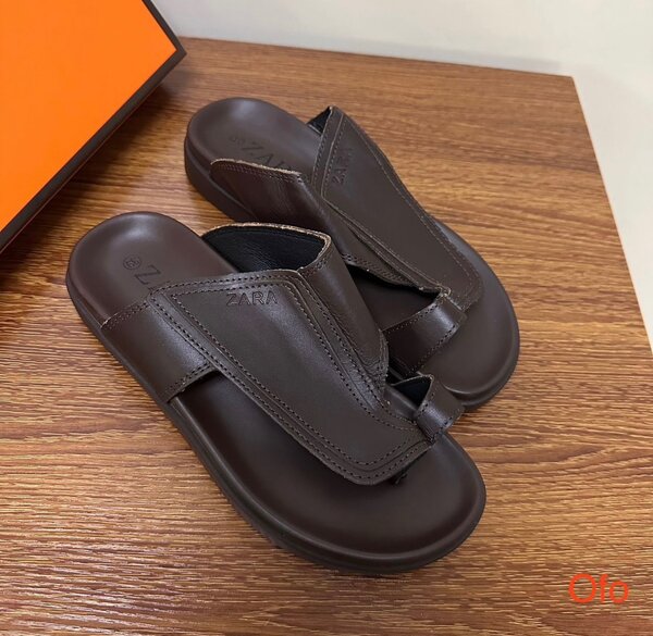 Sandales en cuir