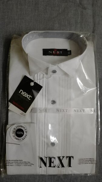 Pure cotton Men's dress shirt