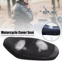 XL Motorcycle Seat Heat Mesh Net Cover Sunscreen Cool Cushion Protector Sun Block Heat Insulation Mesh Pad