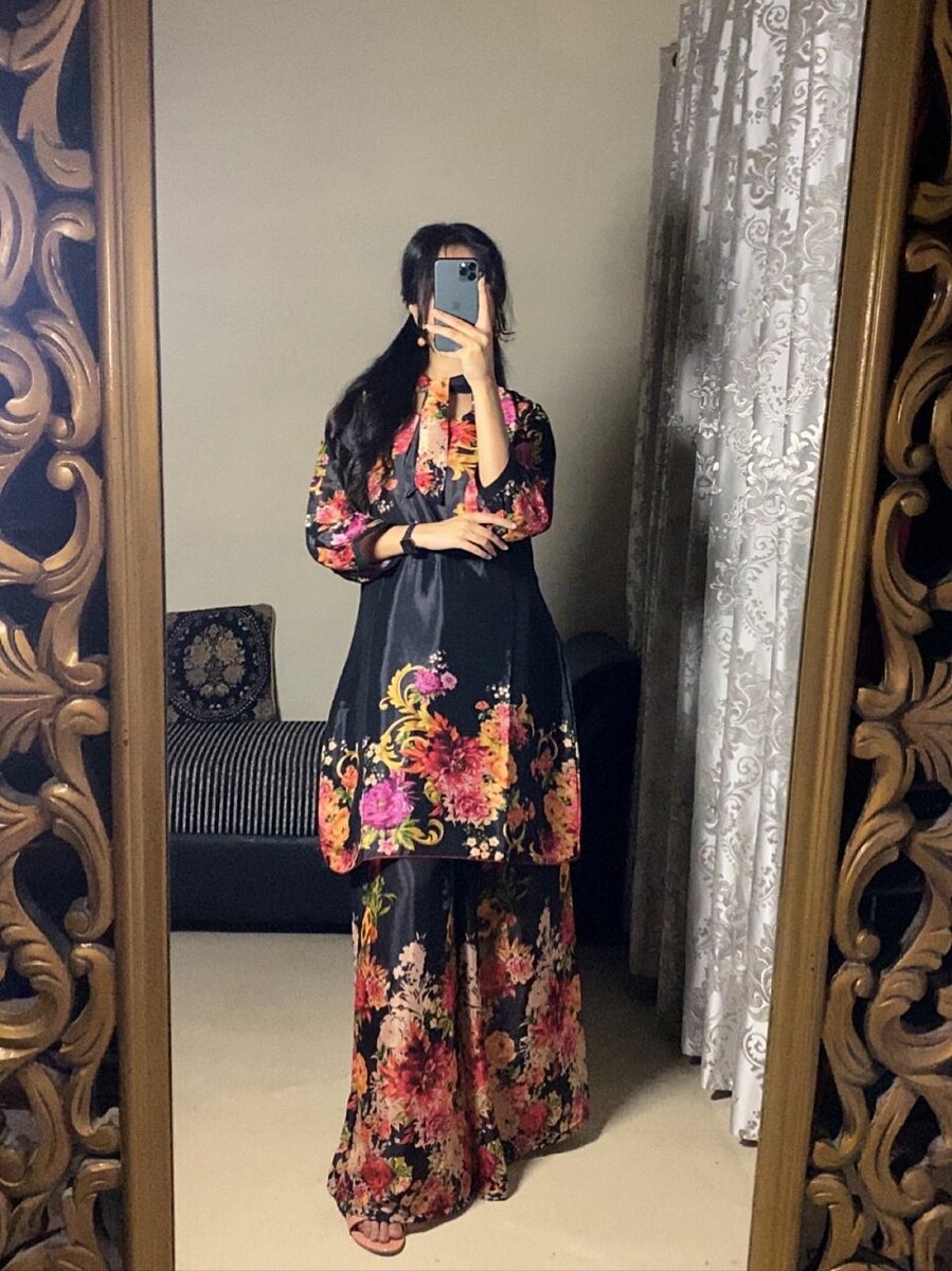 Zirwahaa Black Digital 2pc