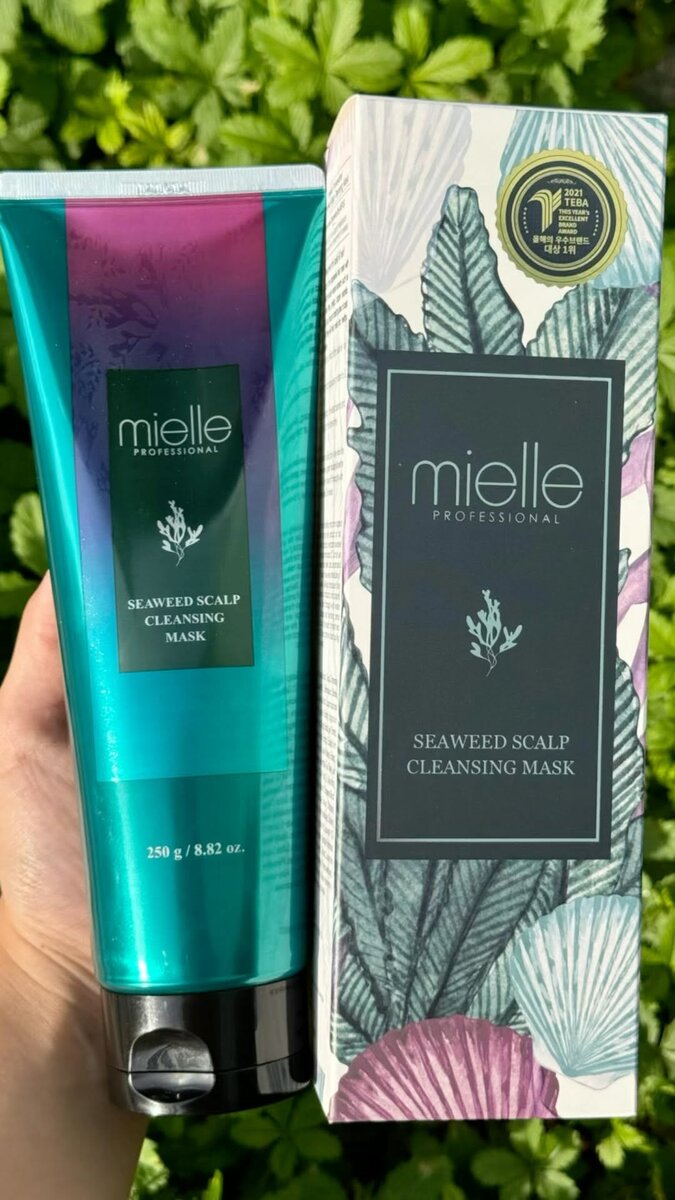 маски для волос SEAWEED SCALP CLEANSING MASK от Mielle