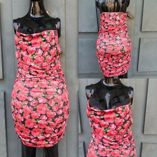 Robe Femme Éclatante Florale