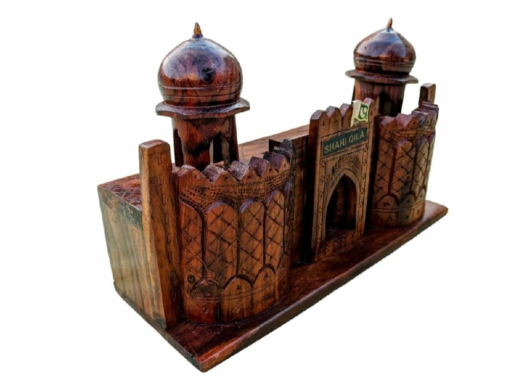 Wooden Shahi Qila Model.
