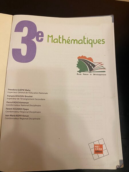 Mathématiques 3e