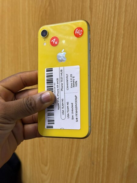 iPhone XR 64GB Jaune
