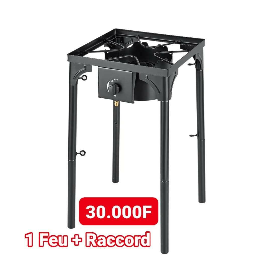 Réchaud extérieur robuste