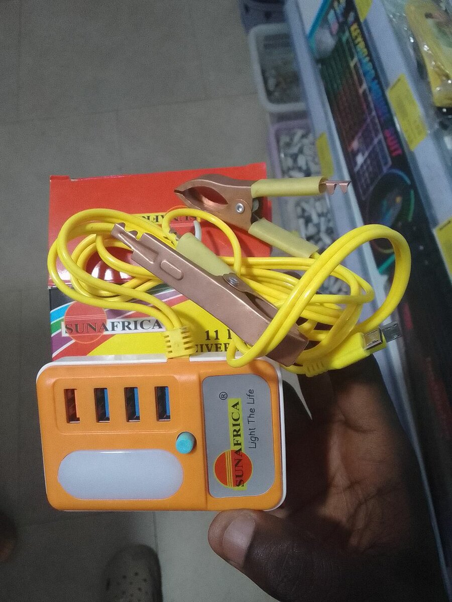 USB battery connector