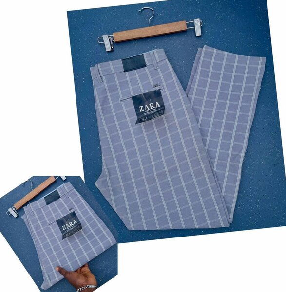 Pantalon tissu Carreau