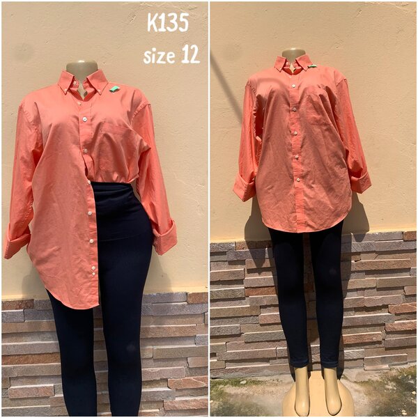 Coral shirt size 12