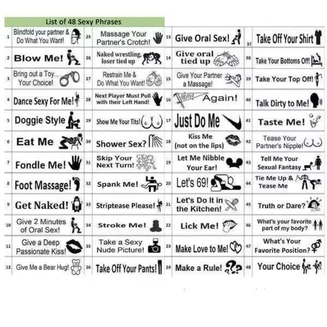 Jeu Jenga Érotique en Bois