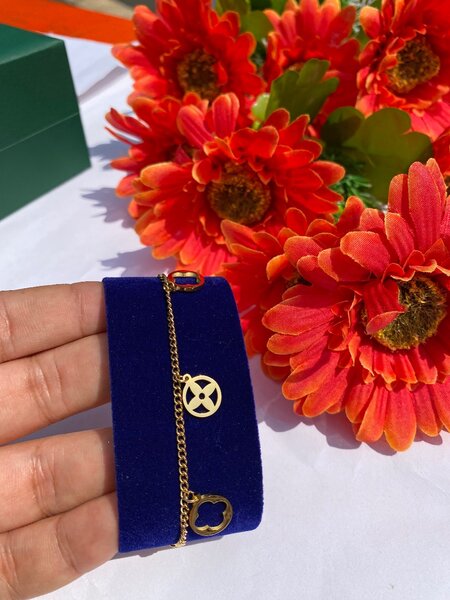 Gold plated bracelets