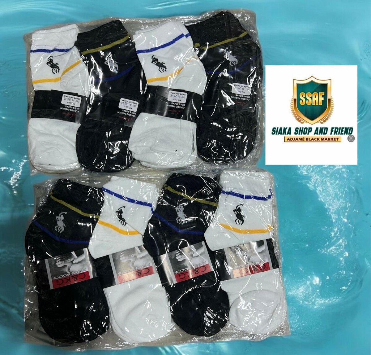 Chaussettes 100% coton