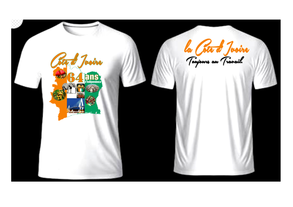 T-shirts personnalisés Côte d'Ivoire