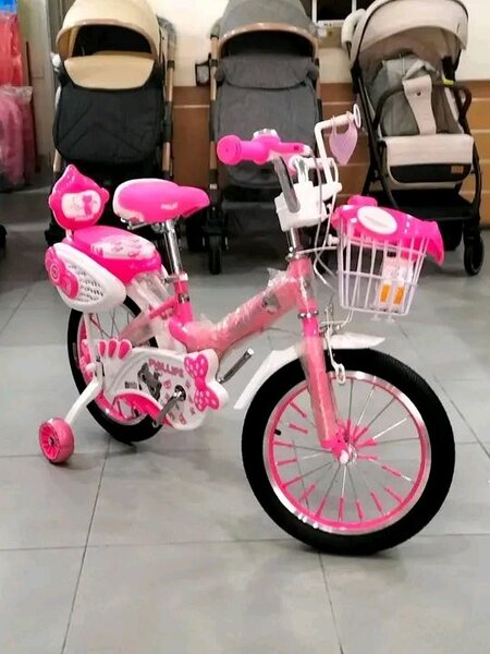Vélo Enfant Rose Éclatant