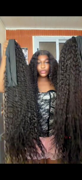 Extensions cheveux longs bouclés