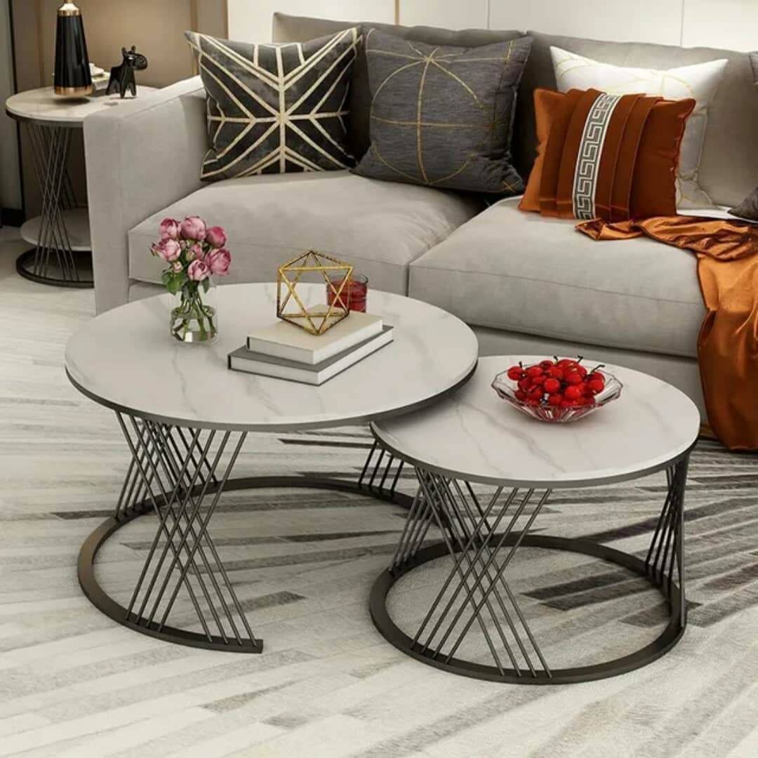 Tables basses rondes modernes