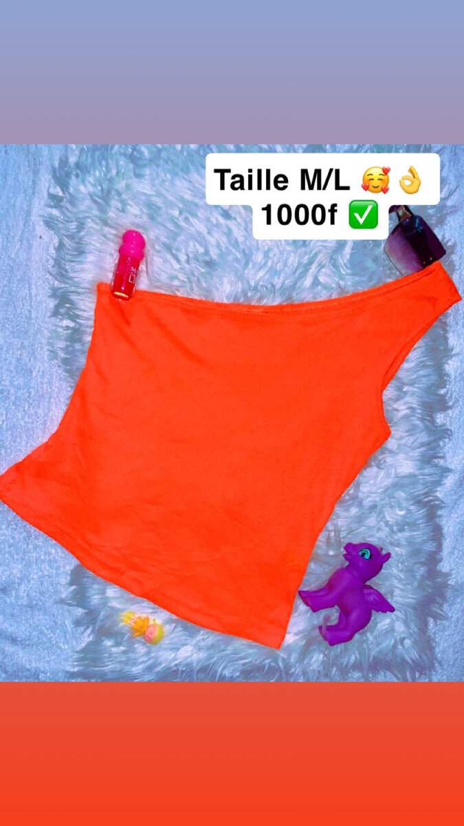 Lot de tops tendance S / M