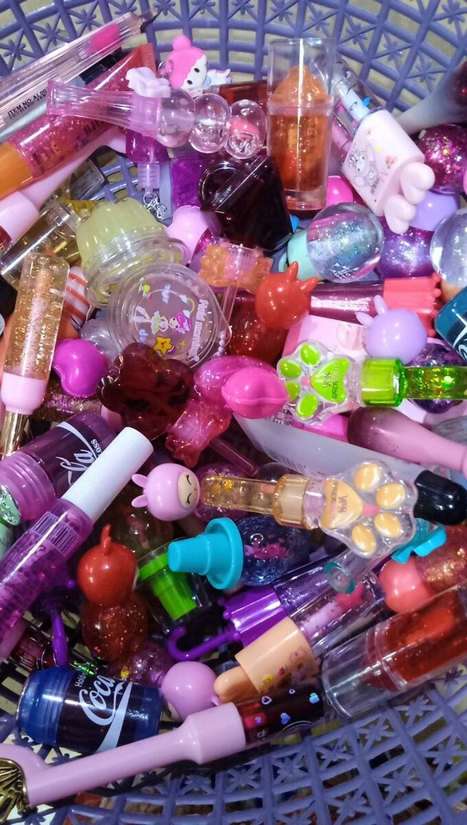 gloss à lèvres colorés