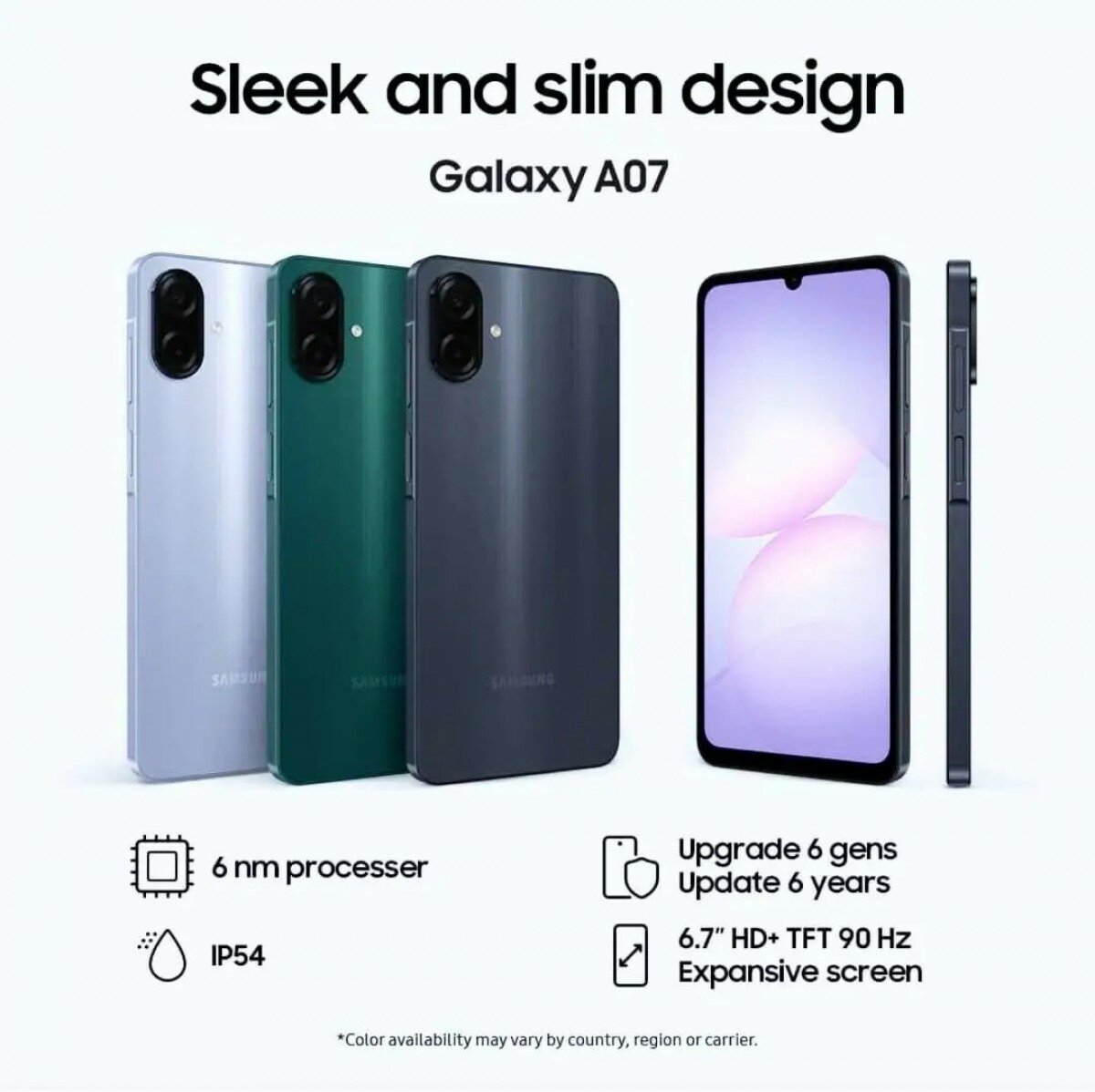 Galaxy A07 Smartphone