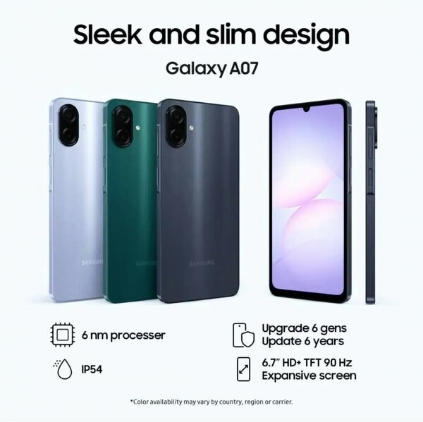 Galaxy A07 Smartphone