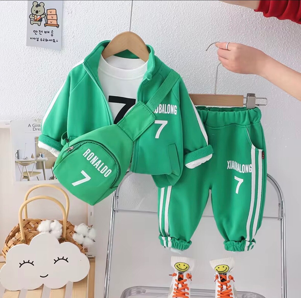 Ensemble en denim pour enfants