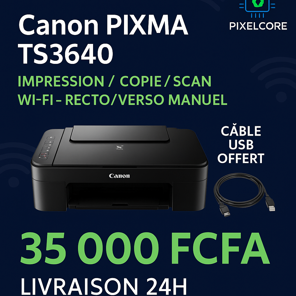 Canon PIXMA TS3640 Imprimante