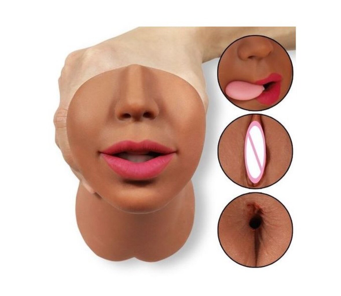 Masturbateur 3 en 1 réaliste