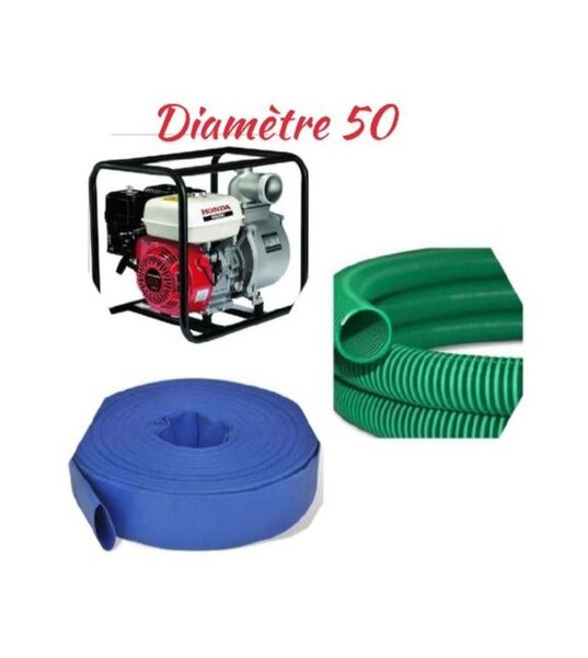 Motopompe +2 Tuyaux