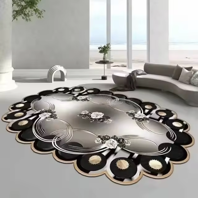 Tapis Moderne en Velours
