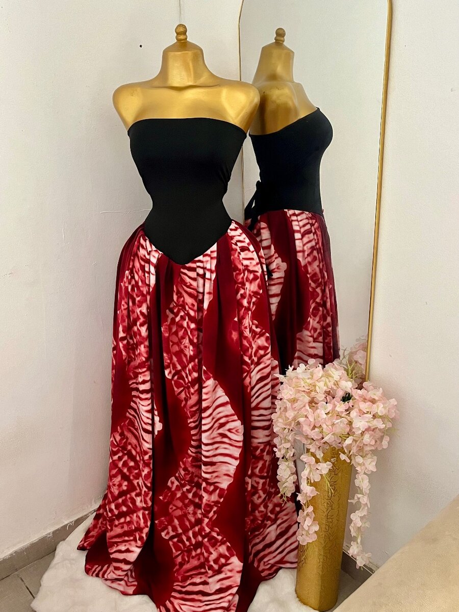 Robe bustier élégante