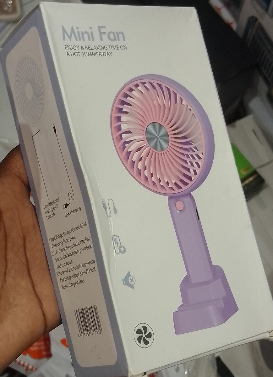 Mini ventilateur portable USB