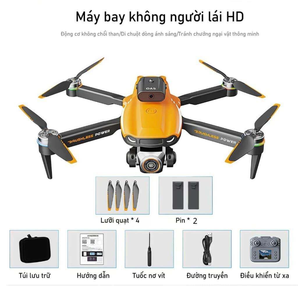 Drone Double Caméra HD Photographie Aérienne Quadricoptère -