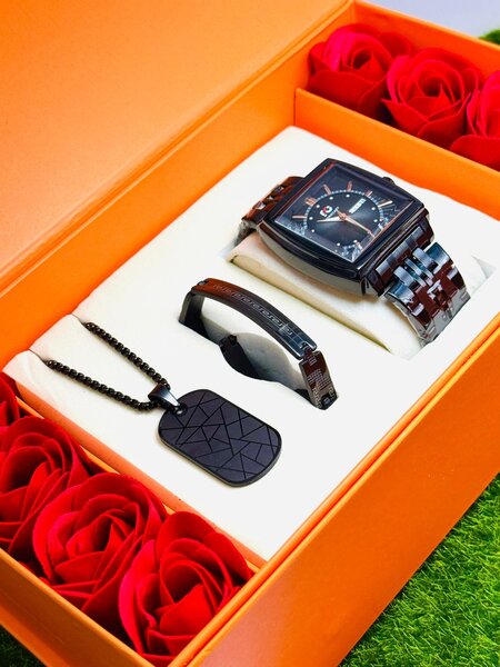 Coffret Montre & Bijoux Homme
