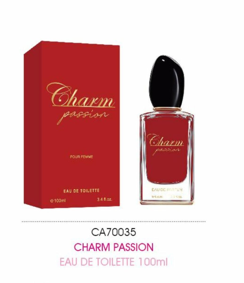 Eau de Toilette Charm Passion 100ml