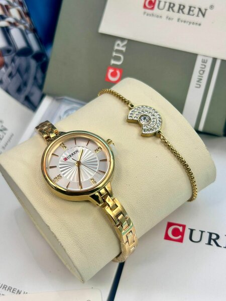 Montre luxe DAME / Bracelet Curren