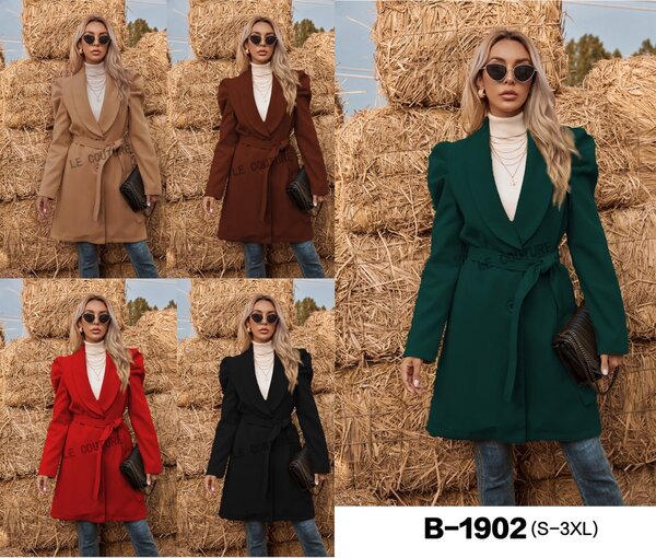 Coats 200, two piece in orange 100, pink dress 100