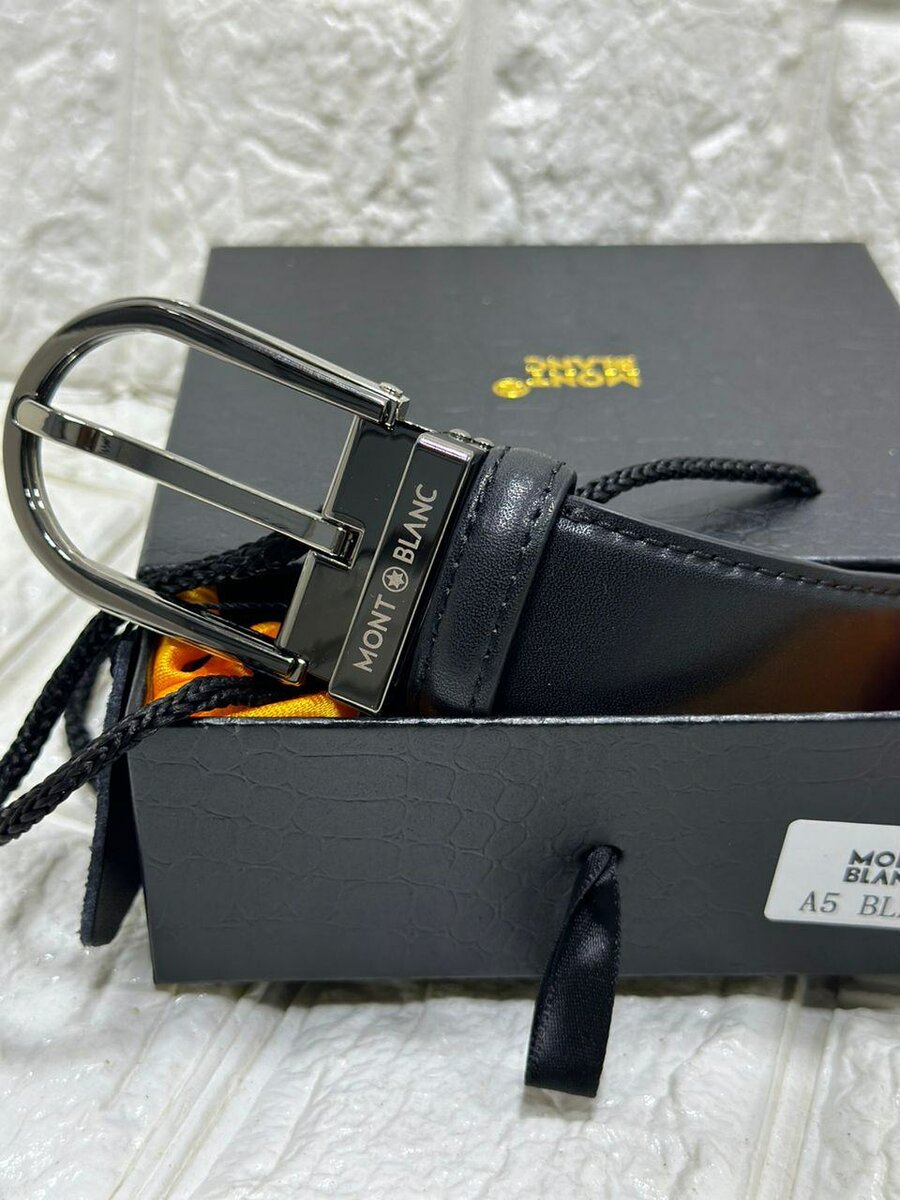 Ceinture de marque en cuire