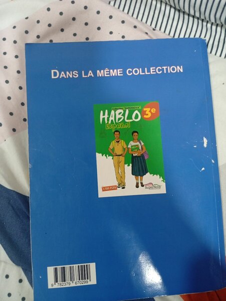 Livre Scolaire Espagnol 4e