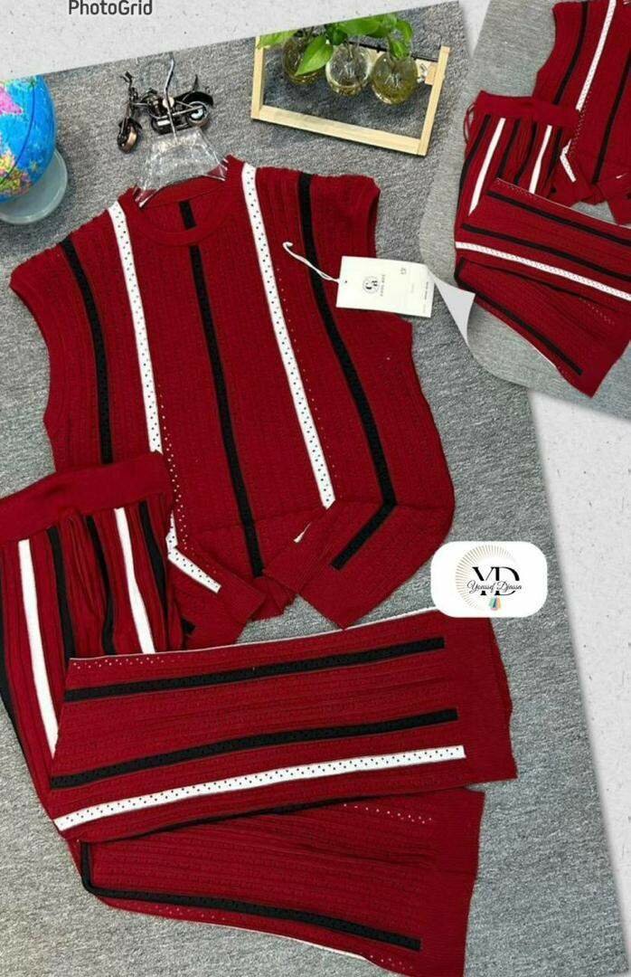 Ensemble tricot deux pièces