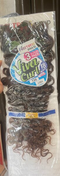 Mèches bouclées Viva Curl 18