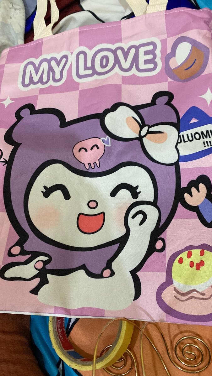 Sac cabas kawaii design