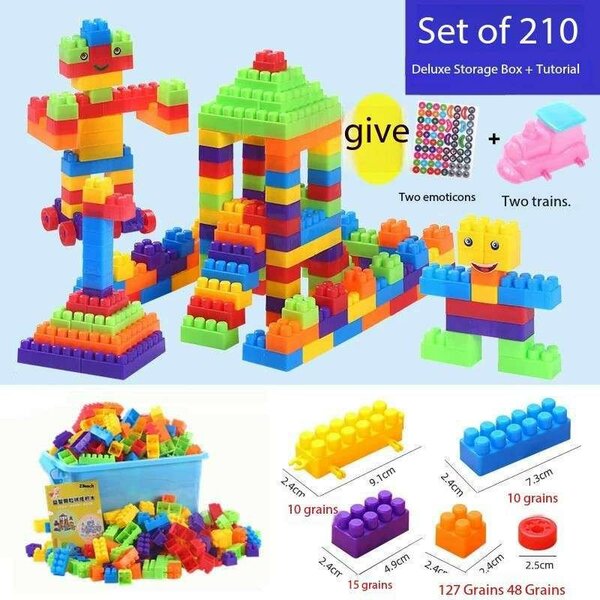 210 pieces Building Blocks