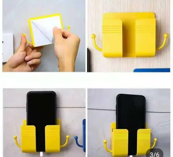 Support mural téléphone pratique