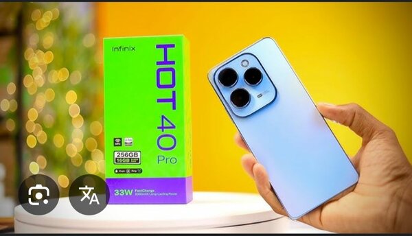 infinix HOT 40 PRO 256GB 16GB RAM PREMIÈRE COPIE CONFORME